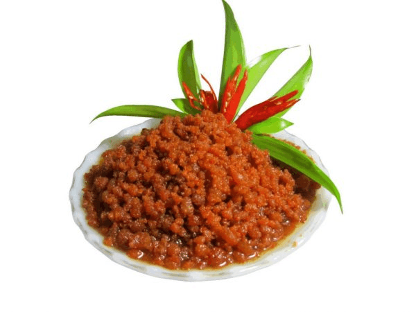 Mắm tép chưng thịt